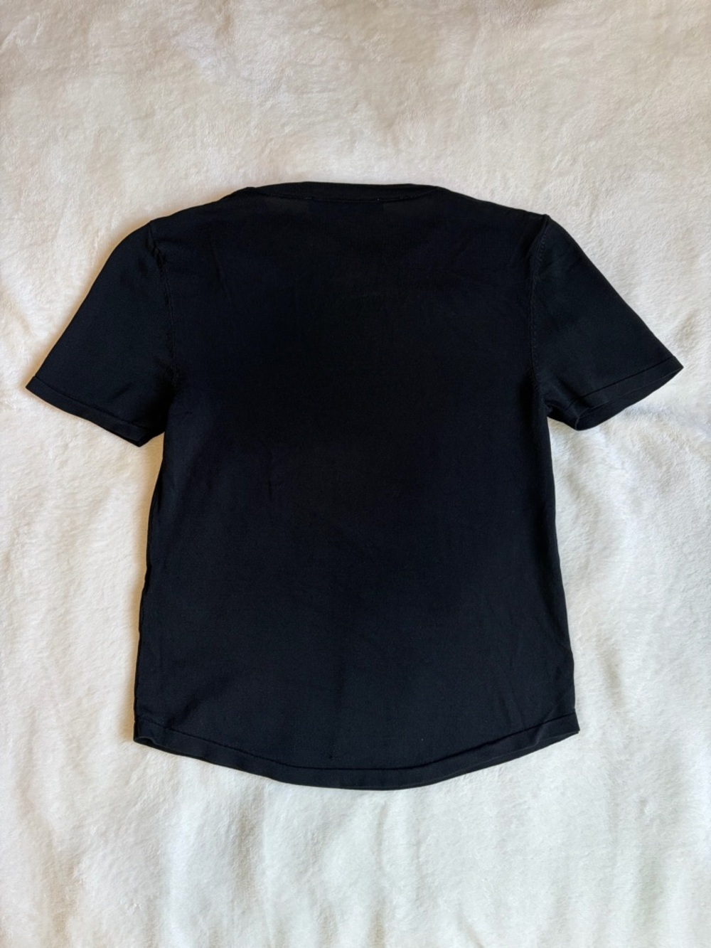 Zara Women’s Classic Black Tee - Picture 2 of 8